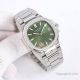 Swiss Grade Patek Philippe Nautilus Ladies 35.2mm Green Dial With Diamonds (8)_th.jpg